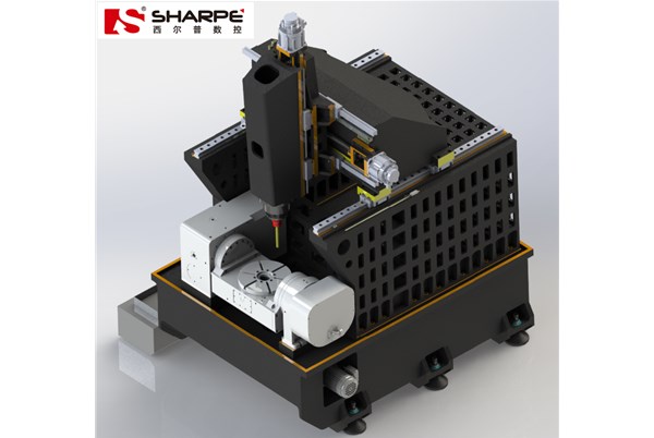 簡析(xī)立式五軸加(jia)工中心的兩(liang)種回轉軸方(fang)式